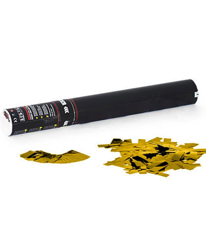 TCM FX - Kézi működtetésű Konfetti Ágyú 50cm - Gold